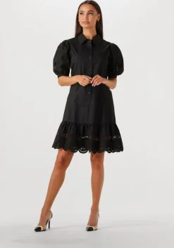 zwarte liu jo mini jurk abito ts.nav