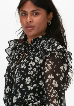 zwarte liu jo mini jurk abito ts.nav t8726