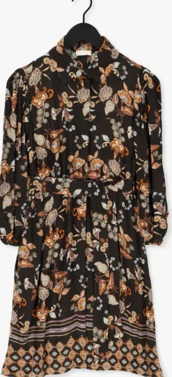 zwarte liu jo mini jurk abito ts.nav twill