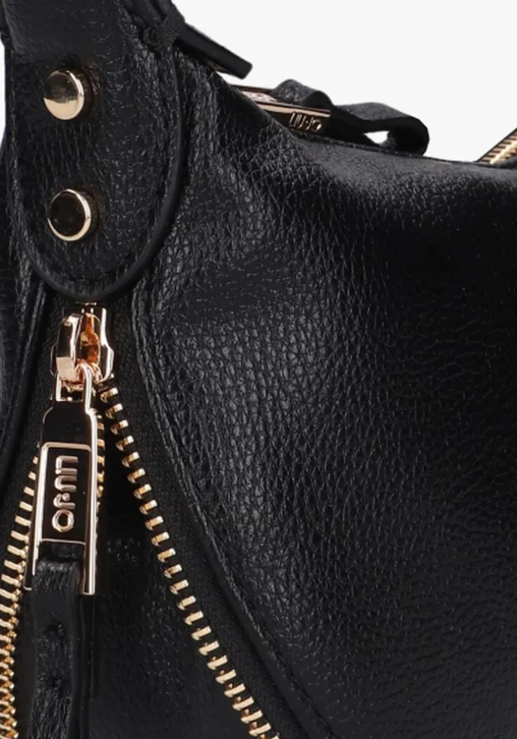 zwarte liu jo schoudertas kaliska cross over