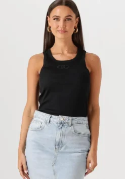 zwarte liu jo top 3.0 t-shirt moda s/m