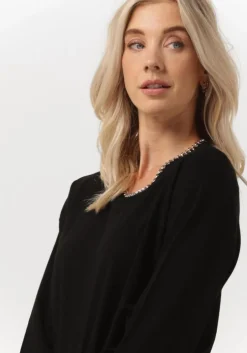 zwarte liu jo trui ecs maglia chiusa m/l 4