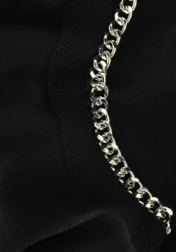 zwarte liu jo trui ecs maglia chiusa m/l 4