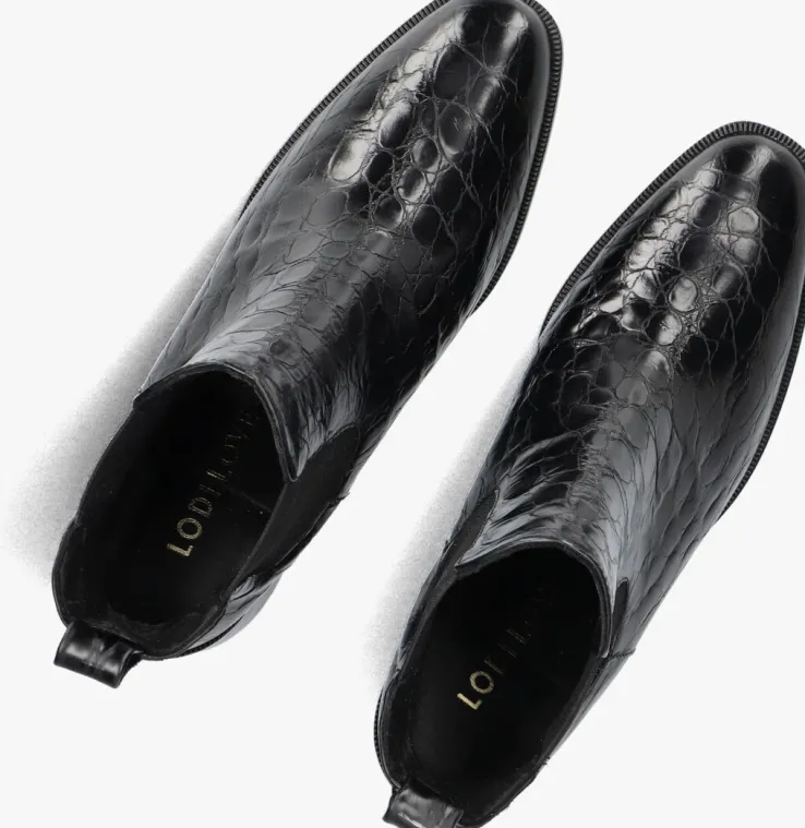 zwarte lodi enkellaarsjes gab4962