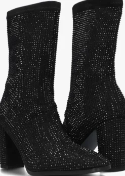 zwarte lodi enkellaarsjes vetusa