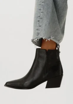 zwarte lodi enkellaarsjes koo5013