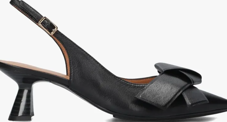 zwarte lodi slingbacks kal5307