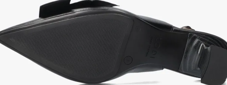 zwarte lodi slingbacks kal5307