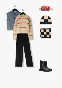 zwarte looxs 10sixteen cargobroeken 2433-5679