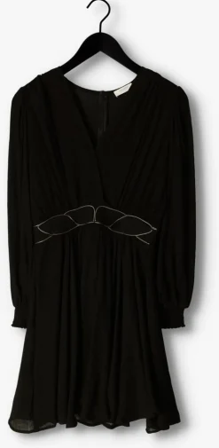 zwarte louizon mini jurk amine robe
