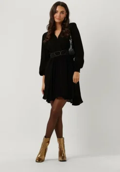 zwarte louizon mini jurk amine robe