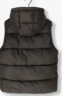 zwarte lyle & scott bodywarmer ripstop quilted gilet