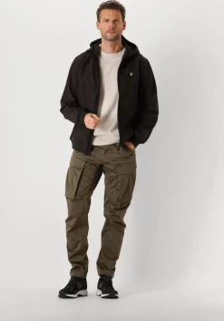 zwarte lyle & scott jack mesh back softshell jacket