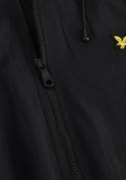 zwarte lyle & scott jack padded puffer jacket