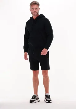 zwarte lyle & scott joggingbroek sweatshort