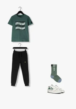 zwarte lyle & scott joggingbroek skinny sweat pant