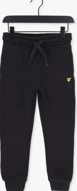 zwarte lyle & scott joggingbroek classic bb jogger