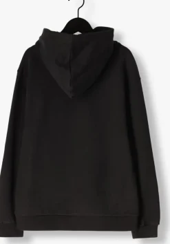 zwarte lyle & scott sweater heavy weight drop shoulder hoodie