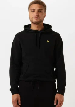 zwarte lyle & scott truien/vesten pullover hoodie