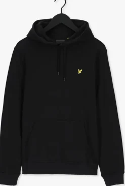 zwarte lyle & scott truien/vesten pullover hoodie