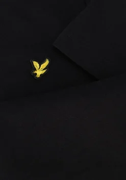 zwarte lyle & scott t-shirt plain t-shirt b