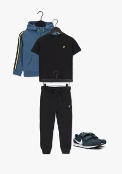 zwarte lyle & scott t-shirt classic t-shirt