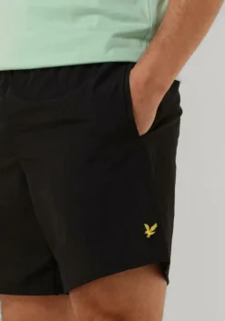 zwarte lyle & scott zwembroeken plain swimshort