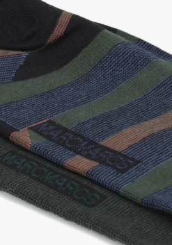 zwarte marcmarcs sokken joe cotton 2-pack