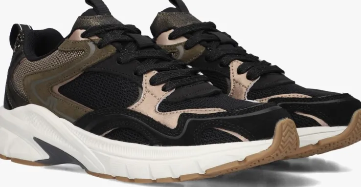 zwarte maruti lage sneakers novi