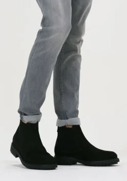 zwarte mazzeltov chelsea boots 11669