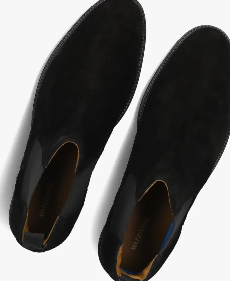 zwarte mazzeltov chelsea boots 4p-15812