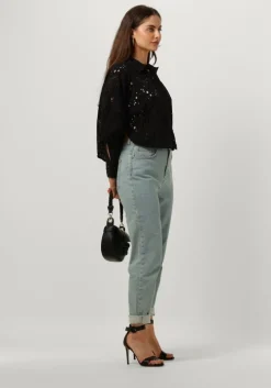 zwarte mes demoiselles blouses shirt loretta