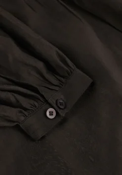 zwarte mes demoiselles maxi jurk felicia