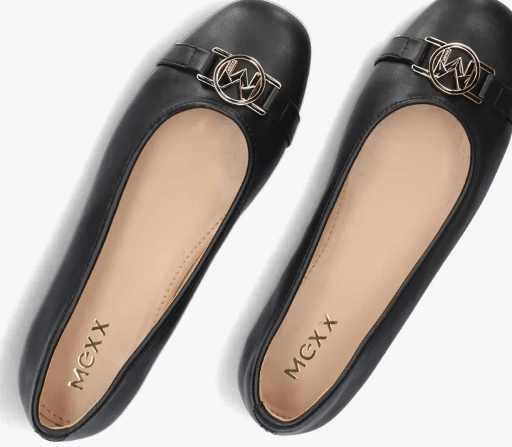 zwarte mexx ballerina's naira