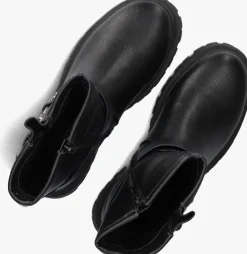 zwarte mexx biker boots parvati mo