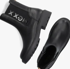 zwarte mexx chelsea boots malat