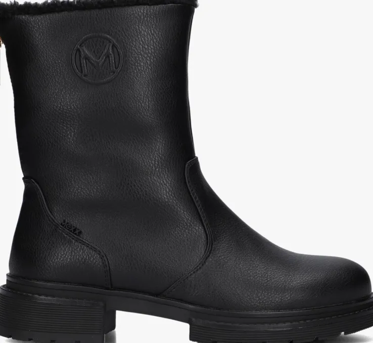 zwarte mexx enkelboots polly glad