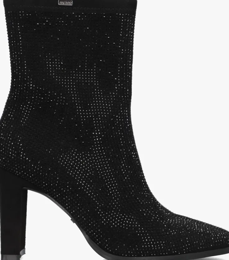 zwarte mexx enkellaarsjes mandy