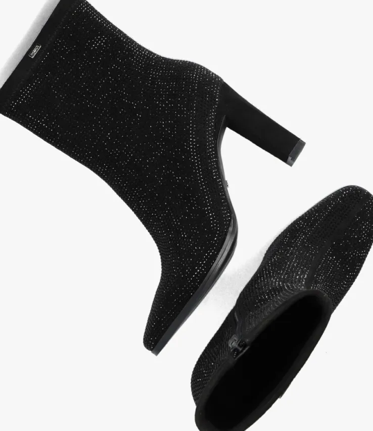 zwarte mexx enkellaarsjes mandy