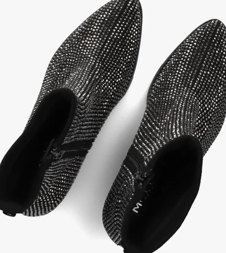 zwarte mexx enkellaarsjes peach mara