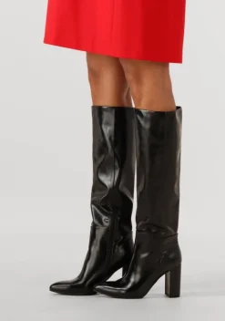 zwarte mexx hoge laarzen krystal indy