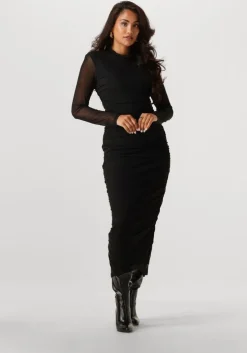 zwarte mexx hoge laarzen krystal indy