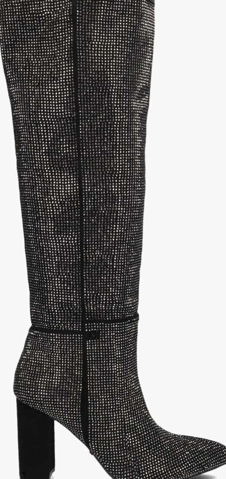 zwarte mexx hoge laarzen krystal ii indy