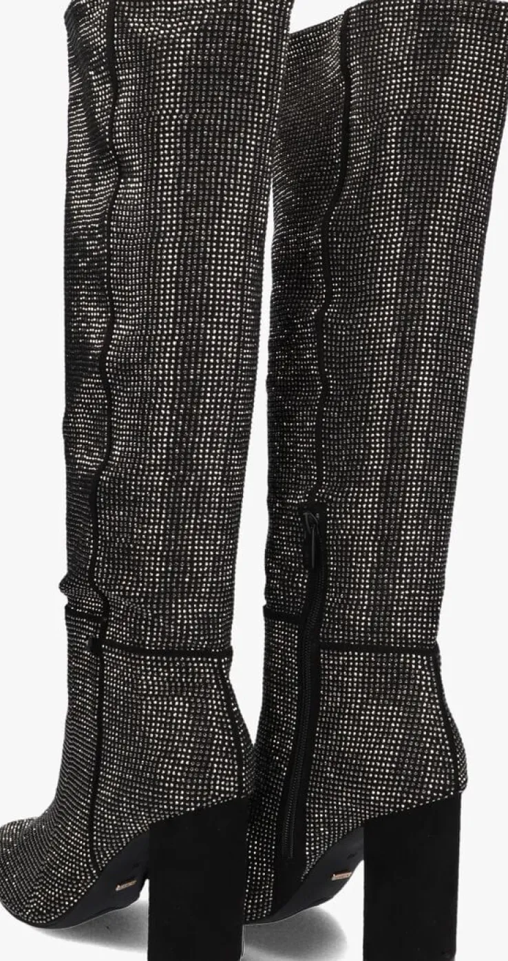 zwarte mexx hoge laarzen krystal ii indy