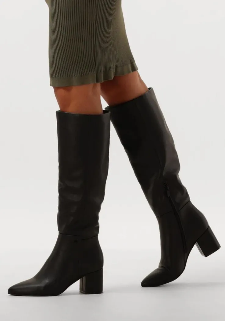 zwarte mexx hoge laarzen pluck mila