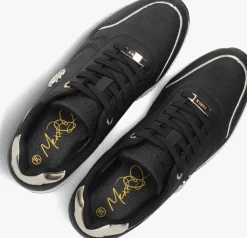 zwarte mexx lage sneakers eke caia