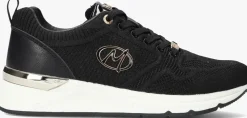 zwarte mexx lage sneakers rox orlando