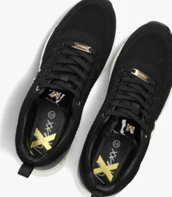 zwarte mexx lage sneakers rox orlando