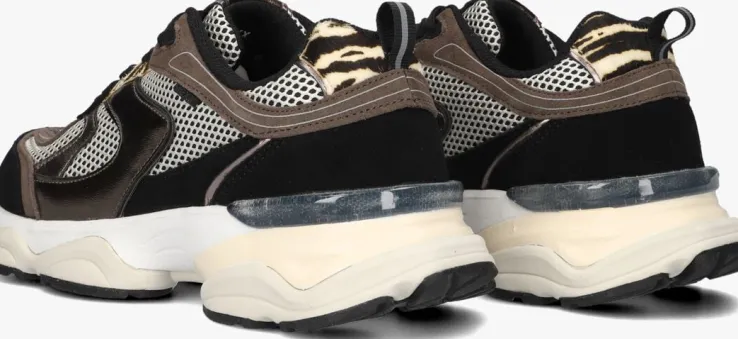 zwarte mexx lage sneakers norah komo