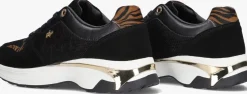 zwarte mexx lage sneakers pippin love